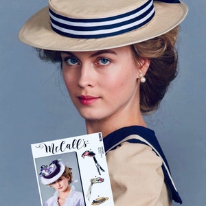 2020 McCalls 8076 vintage styles  Historical hats Chapeaux SALE