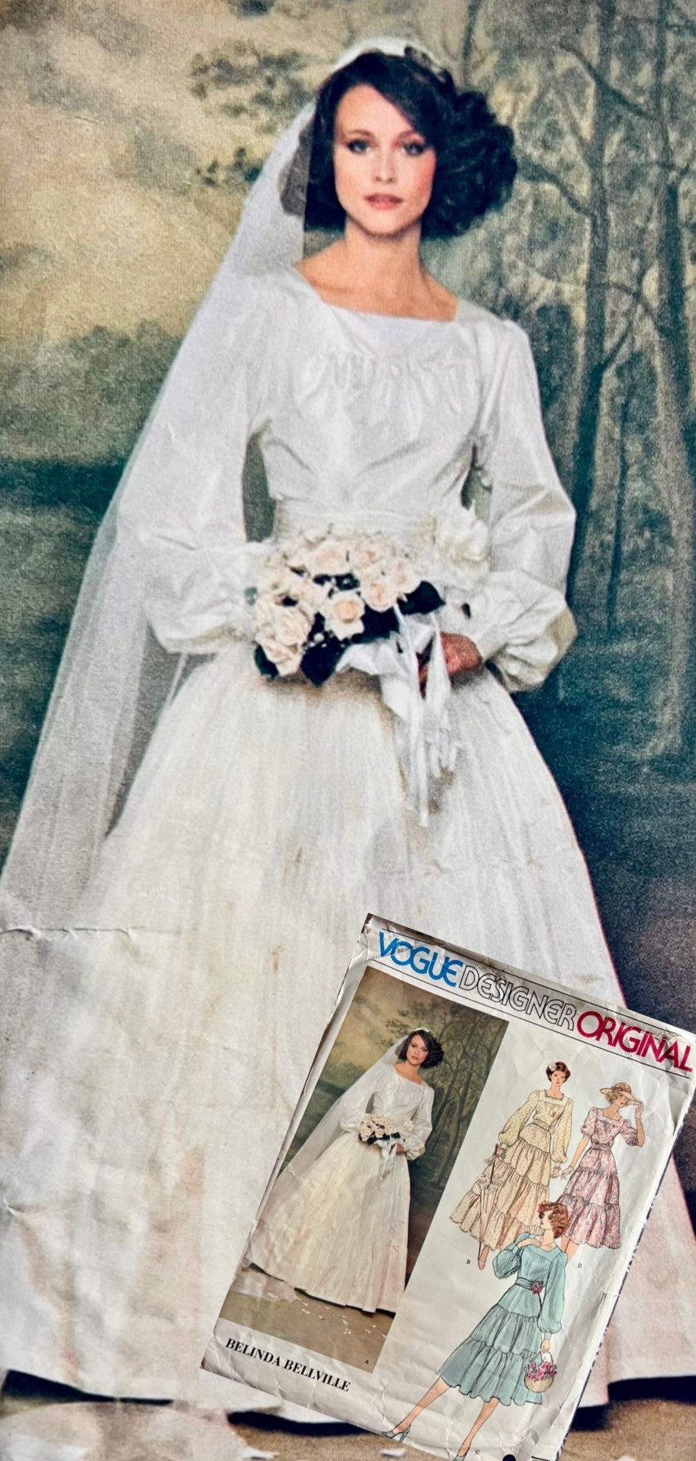 Vintage sales designer gowns