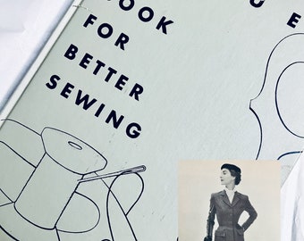 Vogue's New Book for Better Sewing 1950er Jahre Vintage Nähbuch