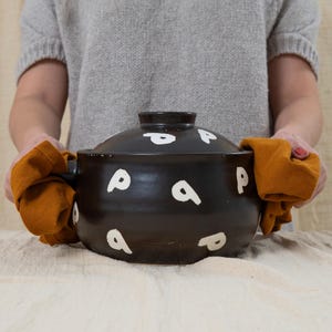 100% Hand-Thrown Large Claypot