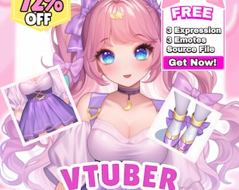 Custom VTuber Model Live2D Commission | Vtuber Assets  | Vtuber Model Commission | Vtuber Model | Vtuber Male & Female | PNGTuber