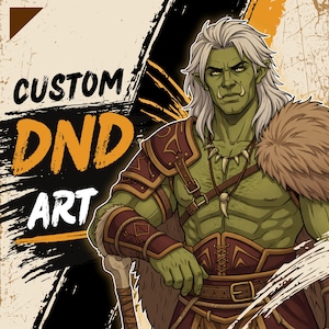 Art DND Personnalisé, DnD Comm, DnD Character Art, Art Fantasy, Portrait RPG, Commission Dungeons Dragons, Commission Illustration, Digital