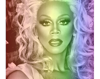 Descarga digital / Arte queer / Decoración del hogar