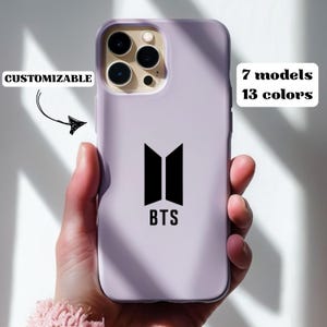 AANPASBAAR Kpop-telefoonhoesje, siliconen, Kpop-merchandisecadeau, BTS, Blacklink, StrayKids, Aespa, NCT, Ateez