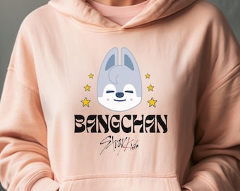 Stray Kids Bang Chan パーカー Unisex Adult Stray Kids Bang Chan Pullover Hoodie With