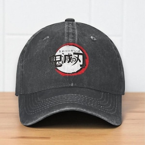 Demon Slayer Anime Hat, Manga Baseball Cap, Gift for Anime Lovers