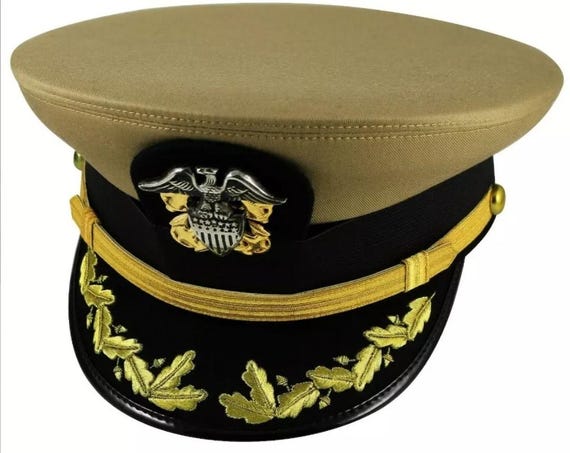 Cappello da comandante o capitano della Marina degli Stati Uniti