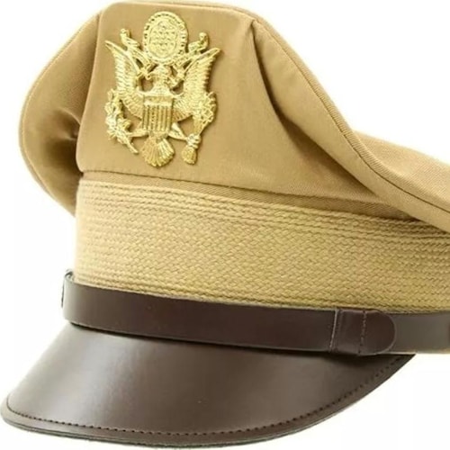 ブラック版　マッカーサー　アメリカ軍将校用制帽 ブラック版 マッカーサー アメリカ軍将校用制帽 ブラック版