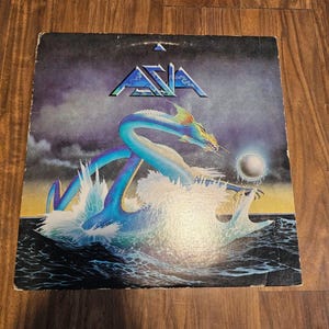 Asia  Self Titled VG+ Original Geffen GHS2008 LP Record 1982 Heat Of The Moment