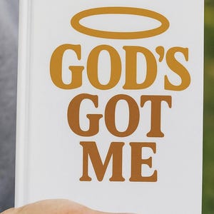 Prayer Christian Faith Journal, Bible Study Notebook Gift, Christian Gift Diary, Prayer Diary, God&#39;s Got Me