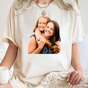 Your Photo Shirt, T-shirt Picture, T-shirt Photo, Custom T-shirt Picture Women, Custom T-Shirt Graphic, Your Photo and Any Text, Tee T-shirt