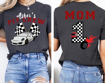 Race Car Birthday Family Matching Shirts, Two Fast Birthday Tshirts, Fast One Birthday, Pit Crew Mama Dada Sweatshirt, Fast Boy Birthday