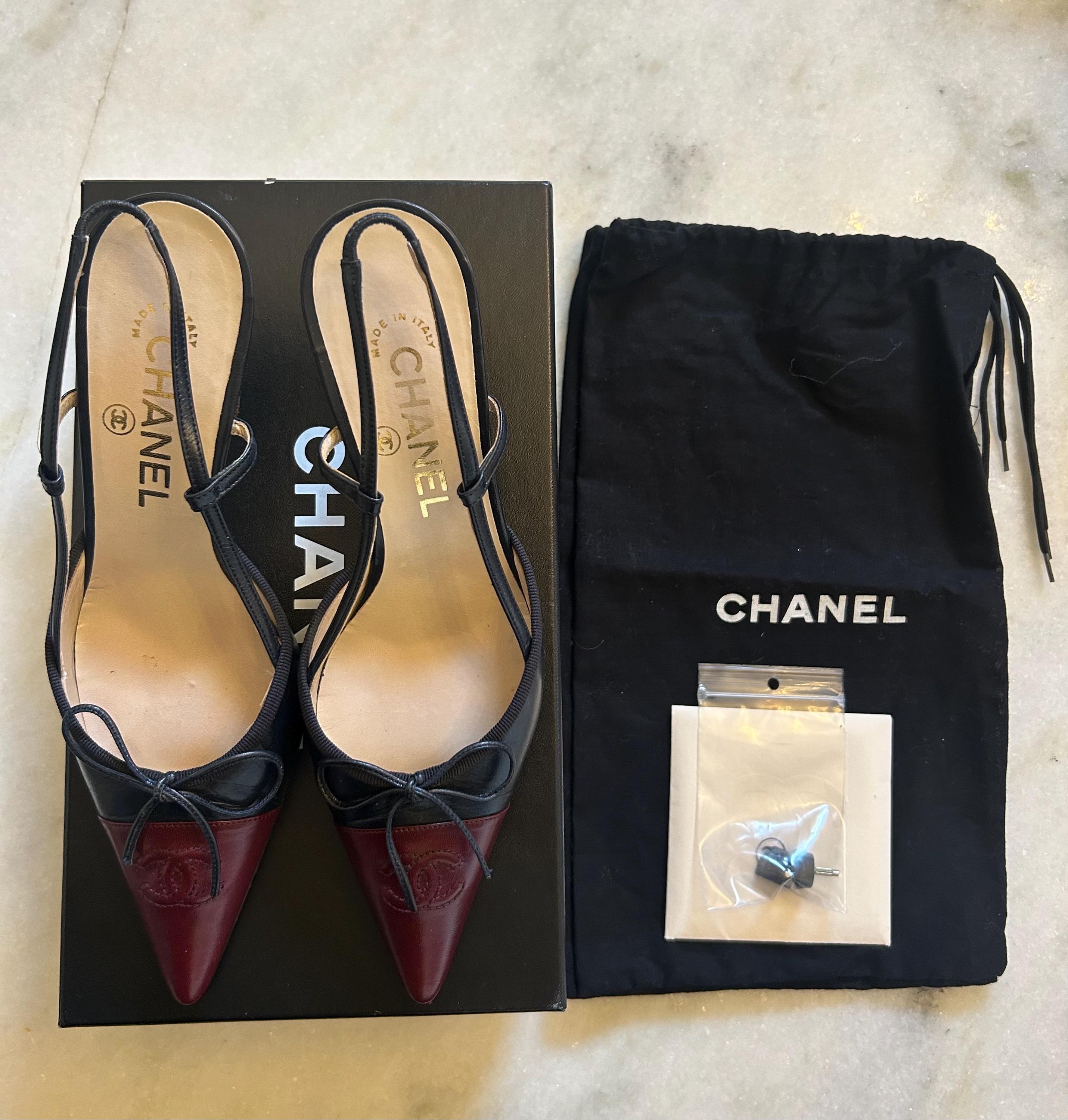 Chanel Slingback - Etsy