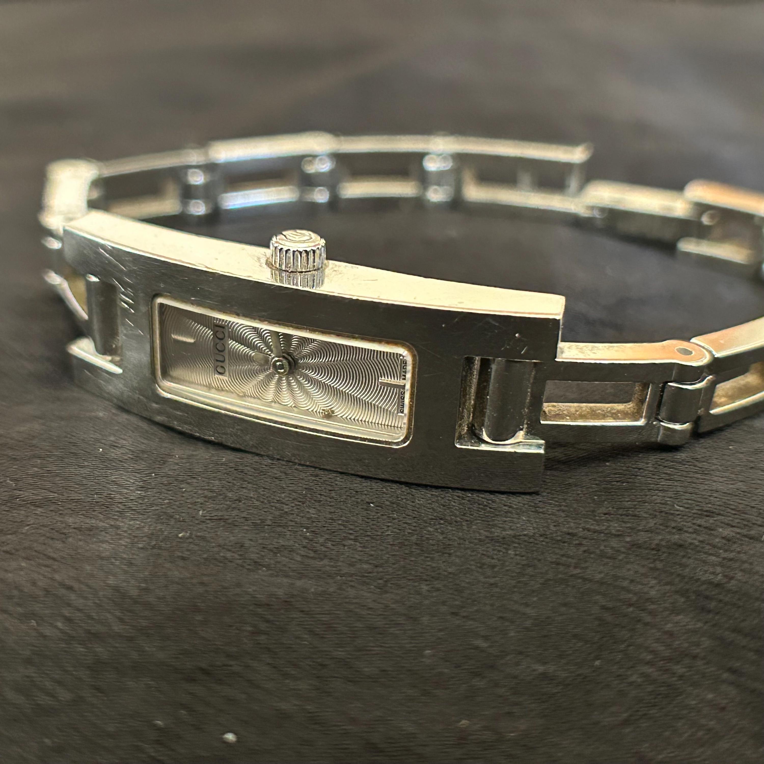 Authentic Gucci women watch, stainless steel 3900L Authentic Gucci 3900L Stainless Steel Quartz ladies watch  main image 3