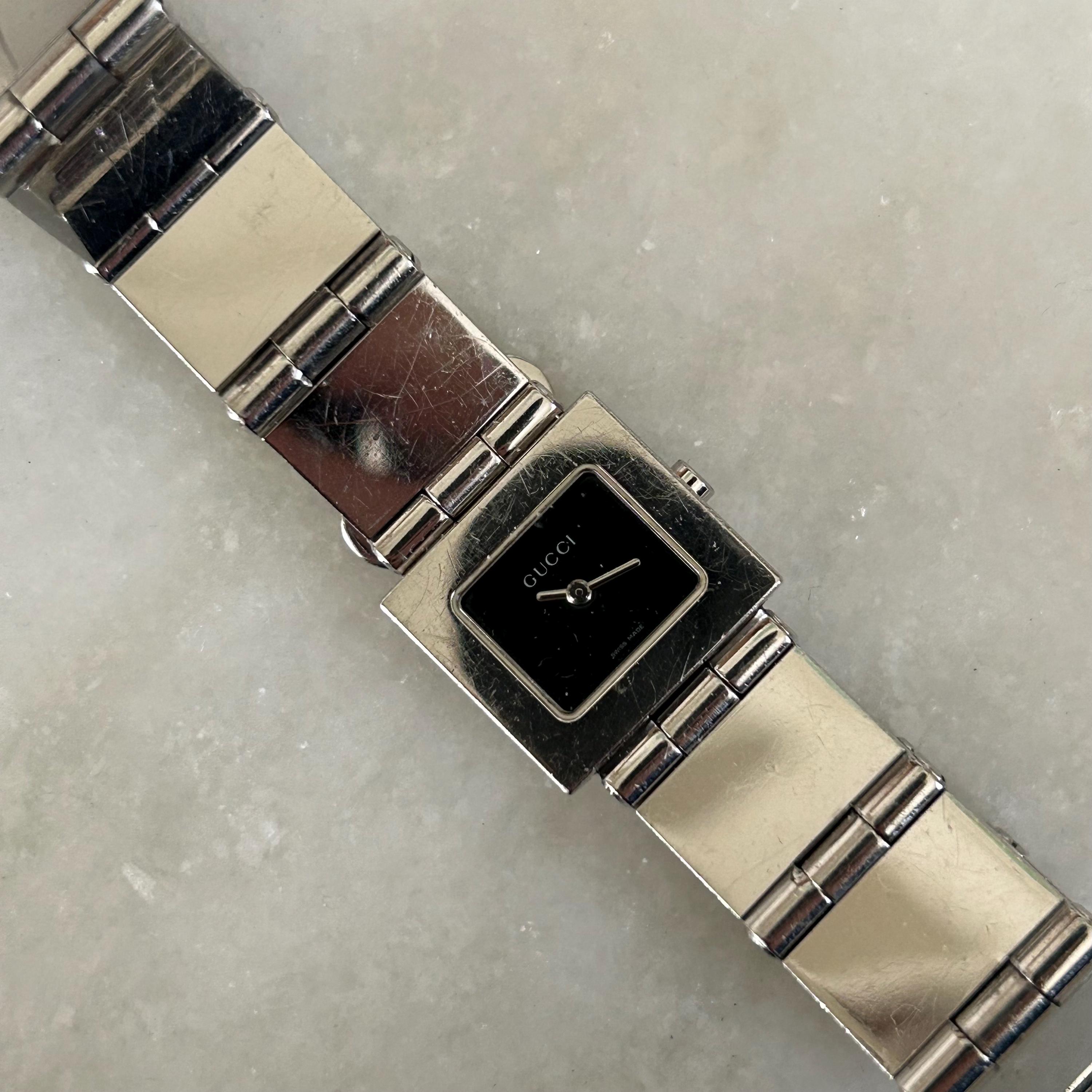 ?Gucci 600L Stainless Steel Swiss Made Watch - Serial Number 0013486 Vintage Gucci Women main image 2