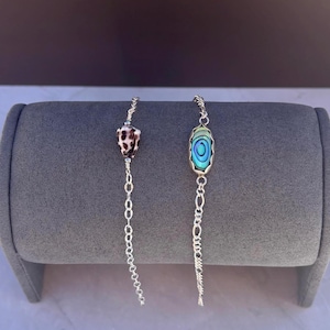 Sterling Silver Shell Bracelet