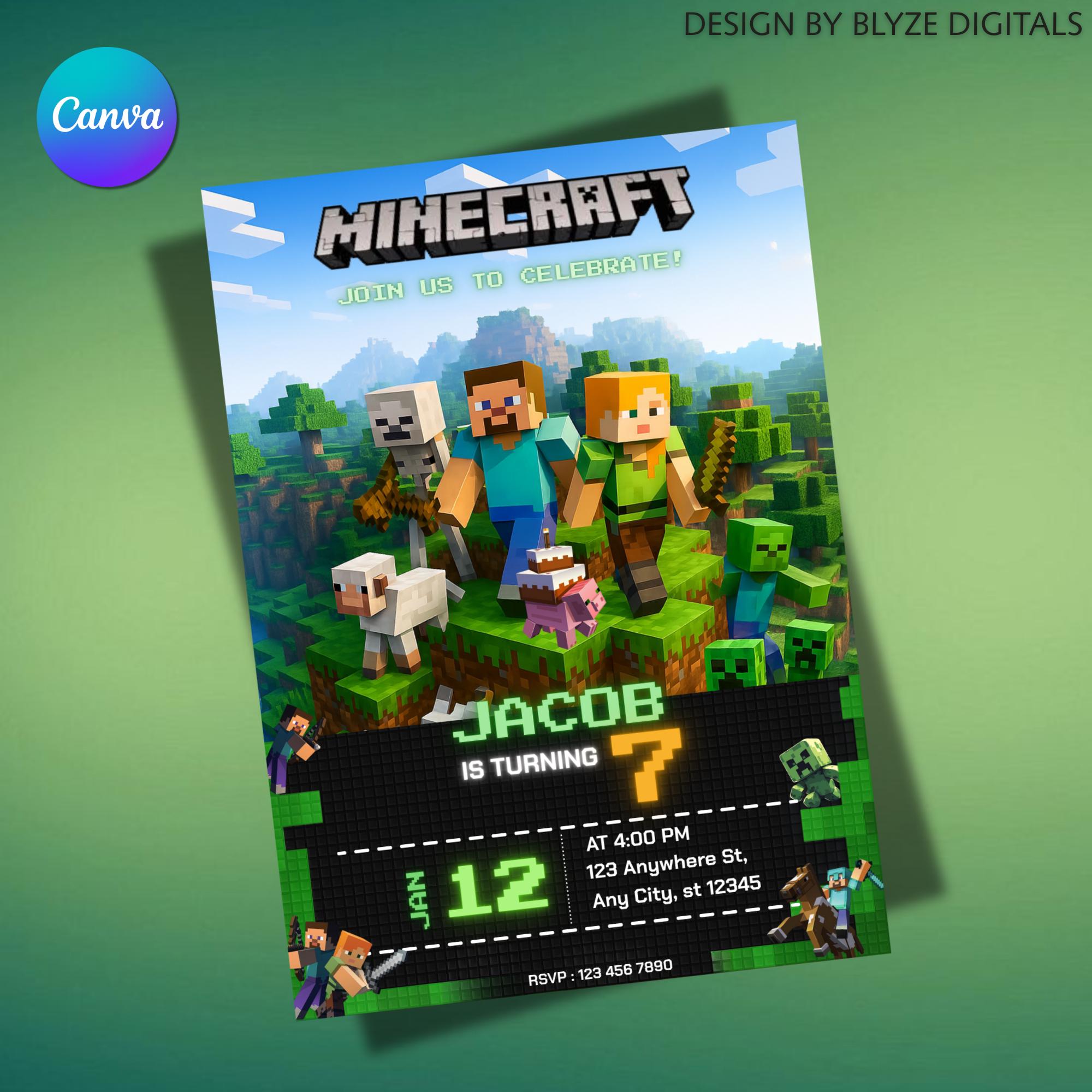 Editable Pixel-Perfect Invite
