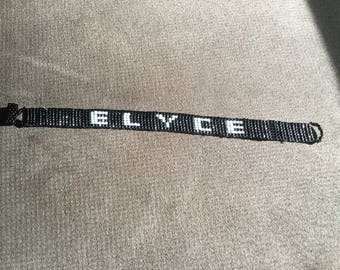 Pulsera con nombre personalizada para niños y adultos.