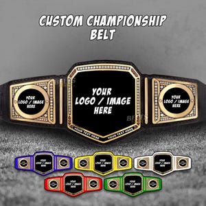 Benutzerdefinierte Schwergewichts-Wrestling-Meisterschafts-Gürtel | Personalisierter Logo Titel Gürtel | Handgefertigter Champion-Gürtel