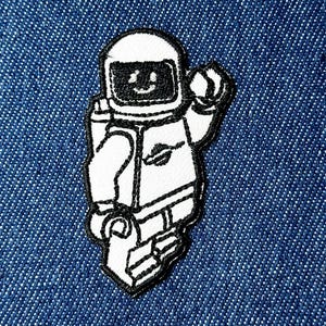 Parche termoadhesivo de astronauta, parche para coser en ropa, aplique, parches termoadhesivos, parche bordado para planchar, parche para coser bordado