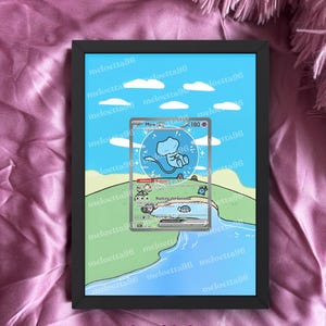 Mew EX från Paldean Fates Extended Pokémon Frame