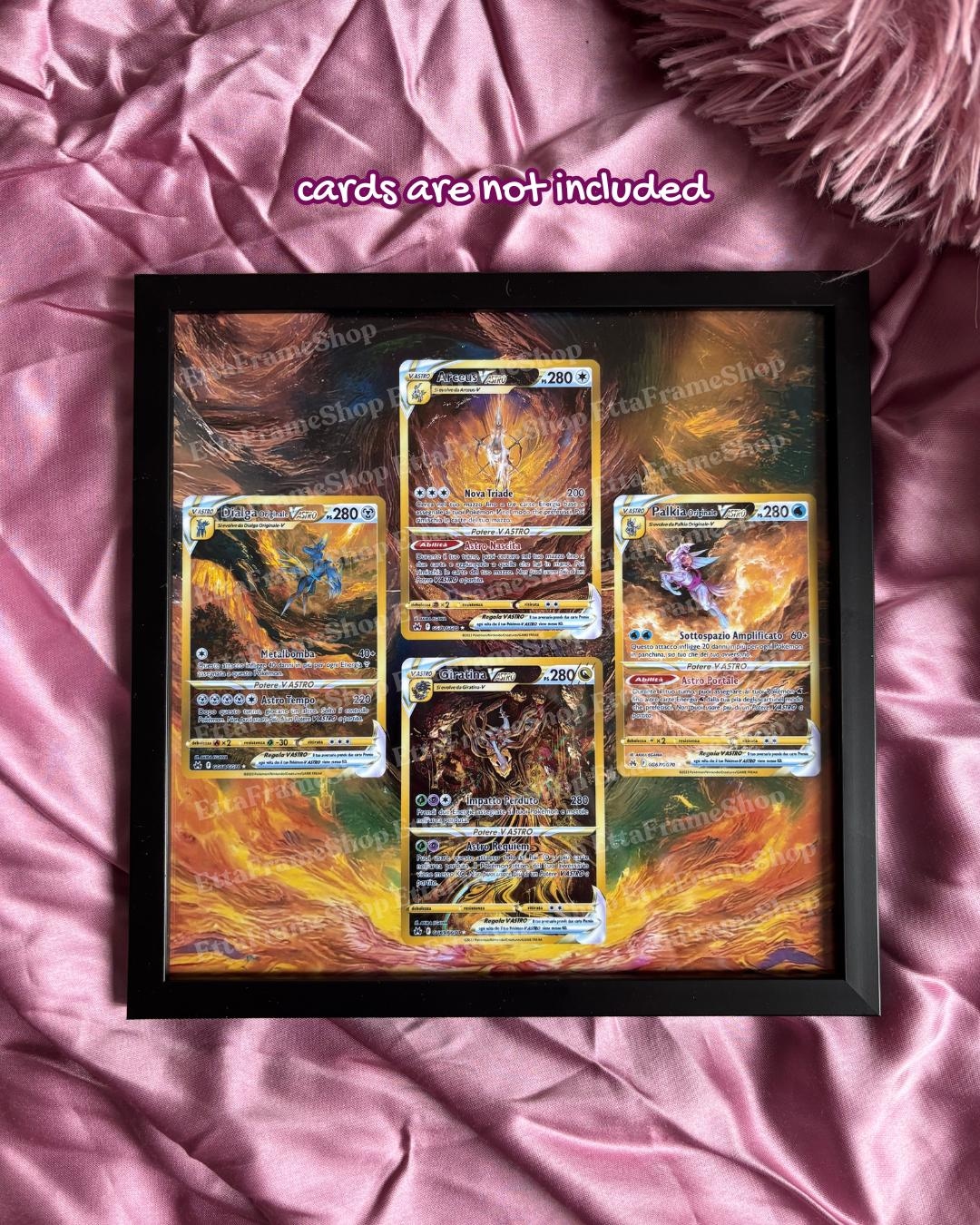 Arceus, Palkia, Dialga and Giratina VSTAR From Crown Zenith Extended  Pokémon Frame - Etsy, image size:1080x1350