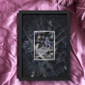 Mewtwo från SV Black Star Promos Utökad Pokémon-ram