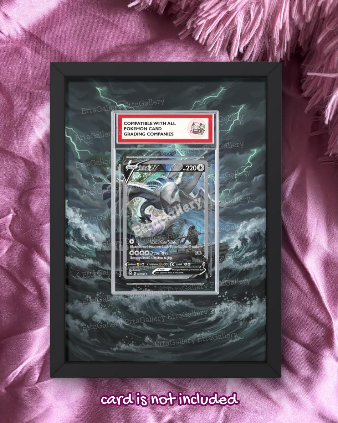 Lugia V From Silver Tempest Extended Pokmon Frame for GRADED CARD - Etsy  Israel