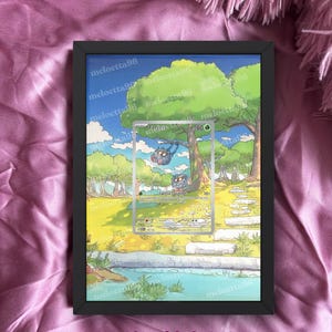 Tangela uit 151 Extended Pokémon Frame