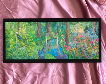 Bulbasaur, Ivysaur and Venusaur From 151 Extended Pokmon Frame for RAW or  GRADED CARDS - Etsy