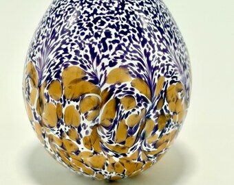 Easter egg Spring decor Impressionist inspired rebirth egg