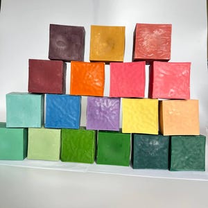 Pure Bee Wax 100% natural, Colored BeeWax, 400g block, free delivery