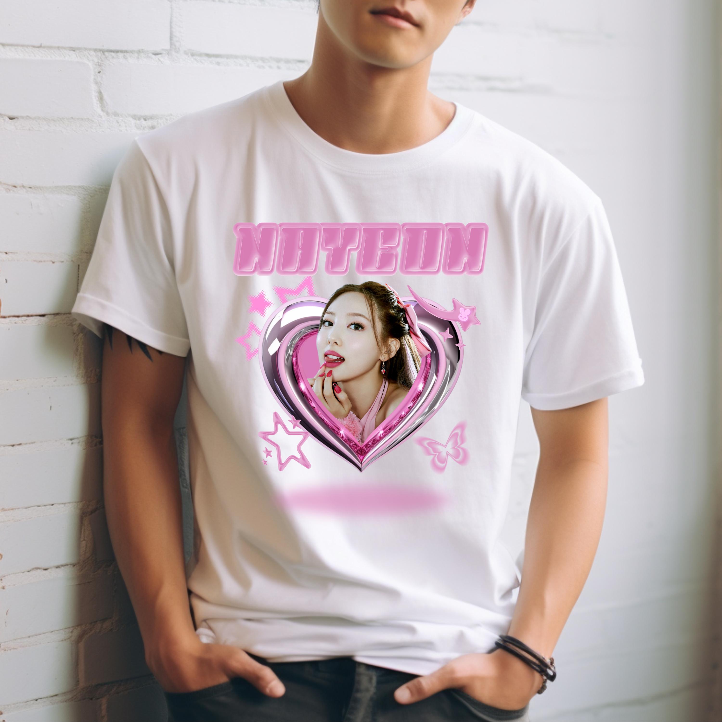 Twice Nayeon Y2K Heart T-shirt - Etsy
