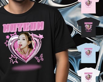 Twice Nayeon Y2K Heart T-shirt - Etsy