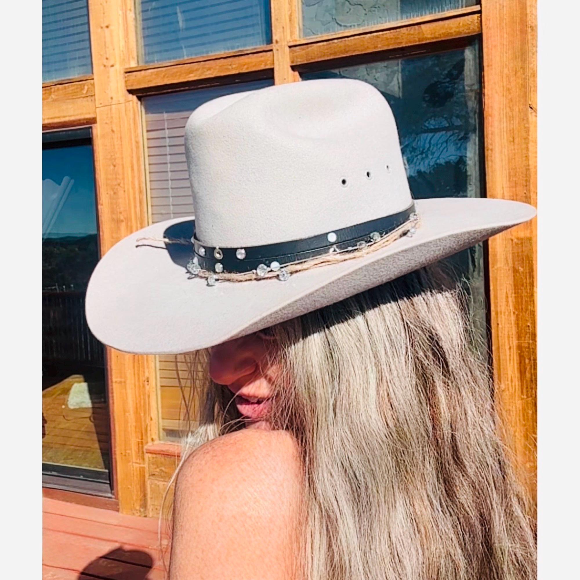 Vintage Missouri Largest Western Store Light Beige Wool Felt Hat S Bluffton Wool Felt Hat in Buckskin – Quaker Marine Supply Co main image 2