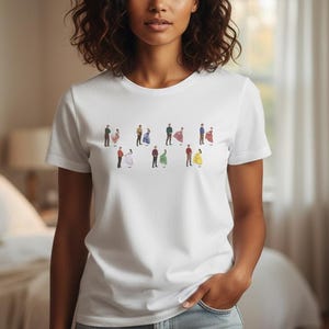 Camiseta "Siete novias para siete hermanos" / Camiseta vintage de película musical