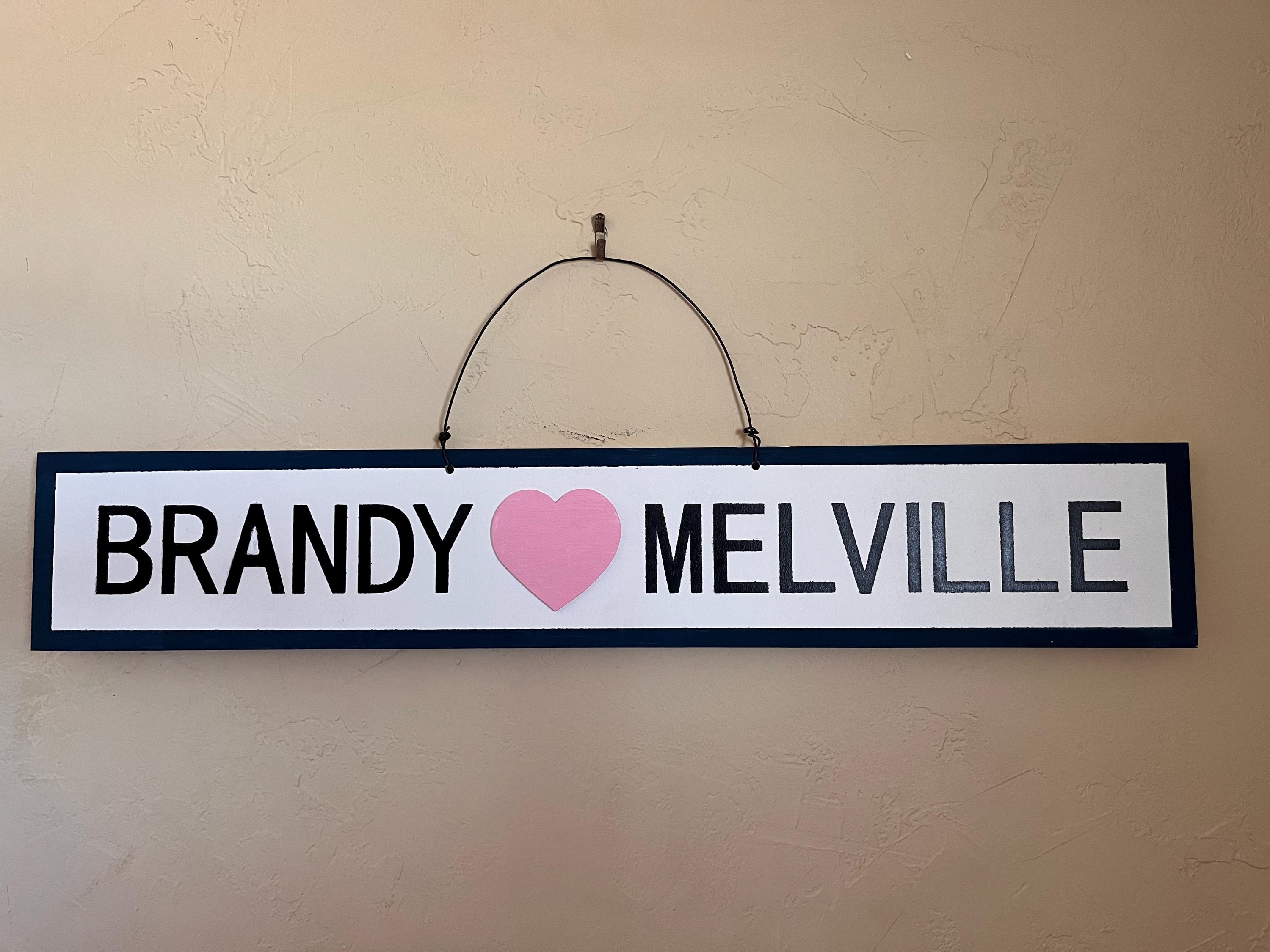 Vintage Brandy Melville Sign - Etsy, image size:3000x2250