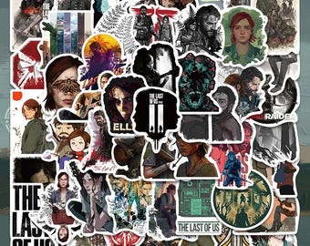 50PCS Game The Last of US Cool Stickers Laptop Phone Suitcase Car Gift