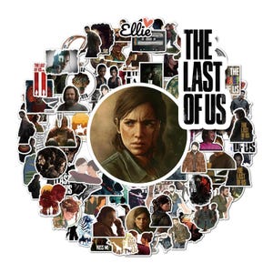 10/30/50 stuks The Last of Us-stickers - Joel, Ellie, Abby TV Show Game-stickers voor bagage, laptop, fiets en meer