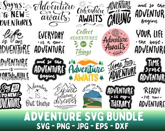 Adventure  SVG, Outdoor Scene, Travel, Wandering, Exploring, , Adventure PNG | Digital DOWNLOAD