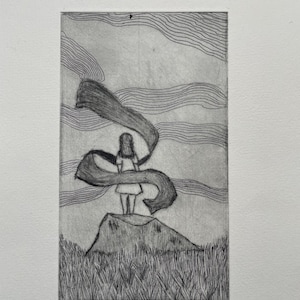 Etching Drawing
