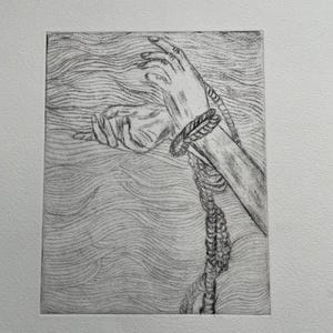 Etching Drawing