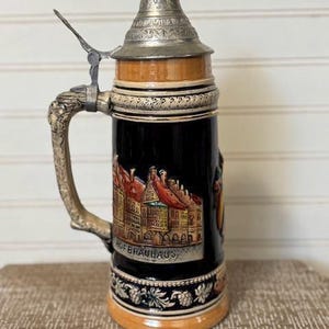 Authentic Vintage German Beer Stein