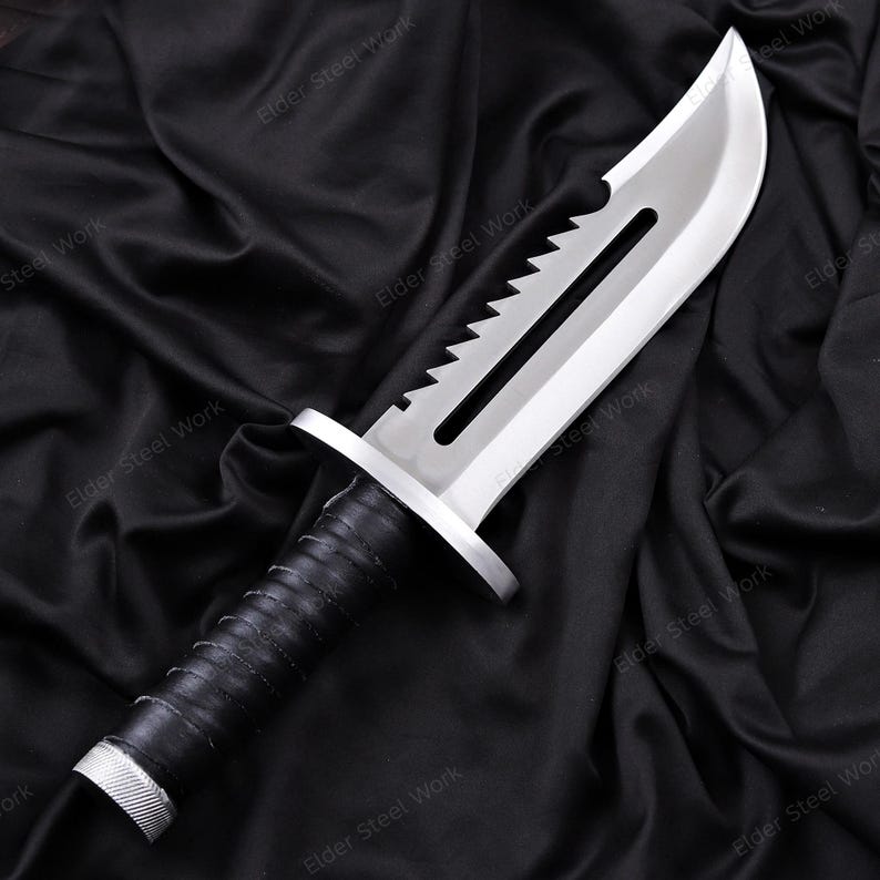 High-detail stainless knife replica ideal for handmade gifting