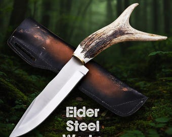 Legends of the Fall Bowie Knife | Antler Handle, D2 Steel Replica