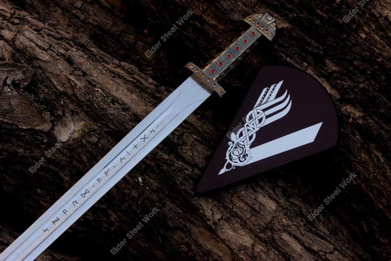 ragnar inspired replica

viking display piece

nordic collectible

handmade viking decor

ragnar cosplay prop

historical replica decor

viking home decor

norse mythology gift

artisan crafted replica

viking themed gift

medieval display art

cosplay accessory

handcrafted collectible

norse inspired replica

gift for him