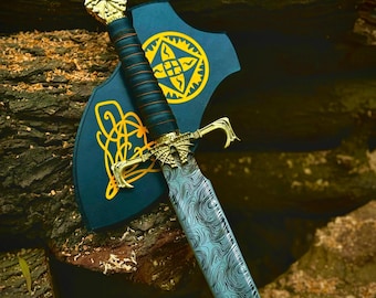 Hand Forged Viking Dragon King – Medieval Steel Display Decor, Norse Fantasy Collectible