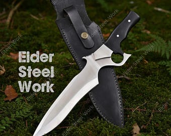 Fight Club Tyler Durden Replica | Handmade Movie Display Prop | D2 Steel Collectible with Sheath.