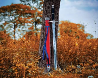 Handmade Dragon Ball Z Trunks Sword Replica: Stainless Steel Cosplay Prop