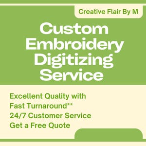 Custom Embroidery Digitizing Service, Logo Digitizing Service, Embroidery Digitizing Service, Image Digitizing Embroidery
